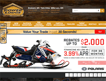 Tablet Screenshot of powerlodge.com